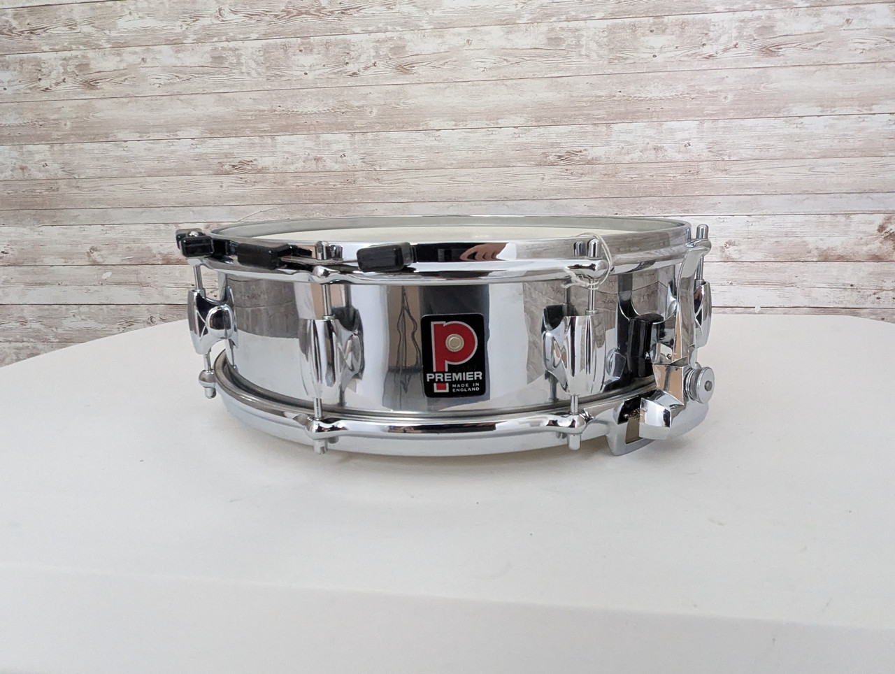 Used Premier 14X4 ROYAL ACE SNARE Metal Snare Drum 14