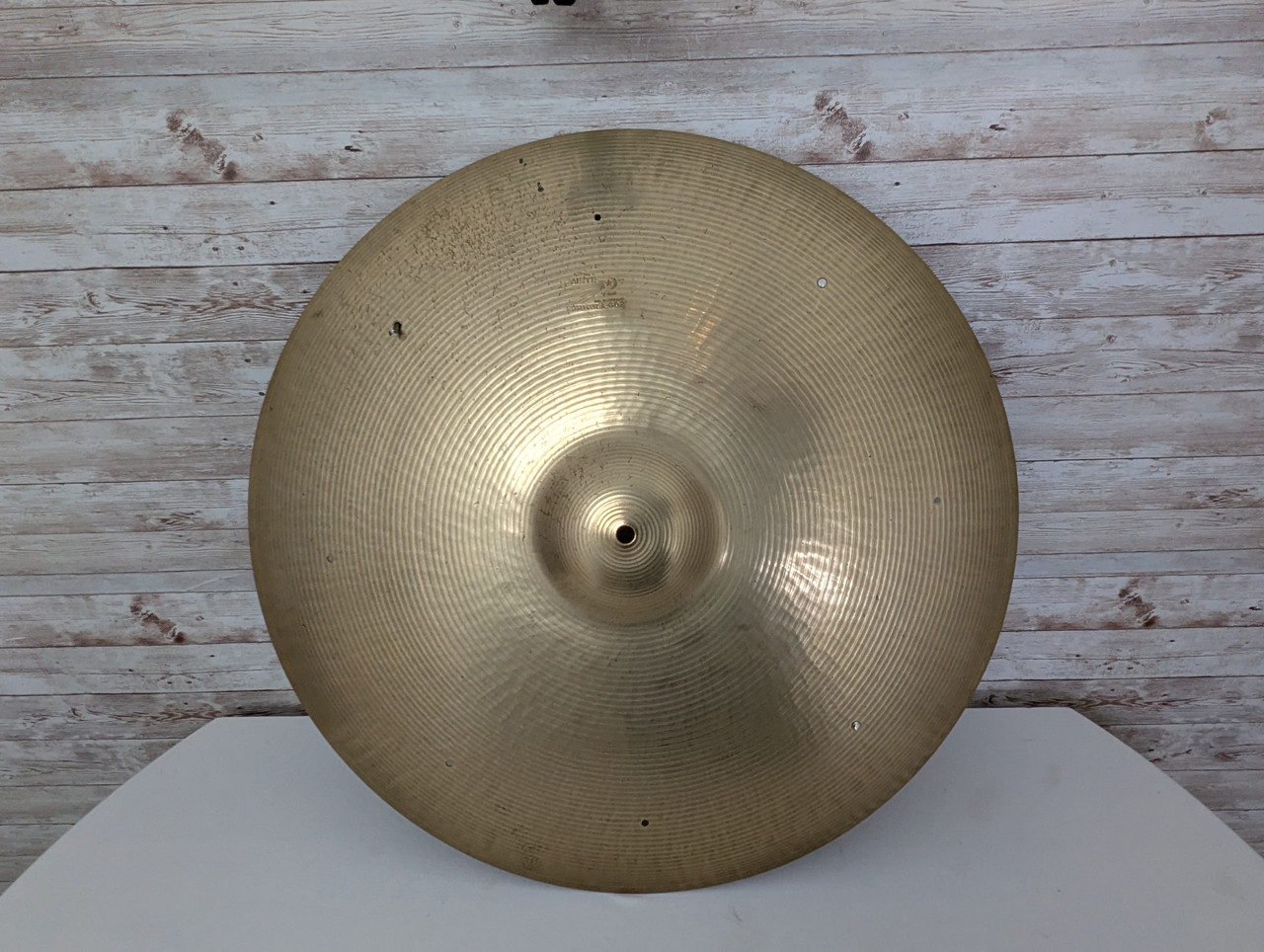 Used Paiste 22 FORMULA 602 RIVETS RIDE Ride Cymbal 22