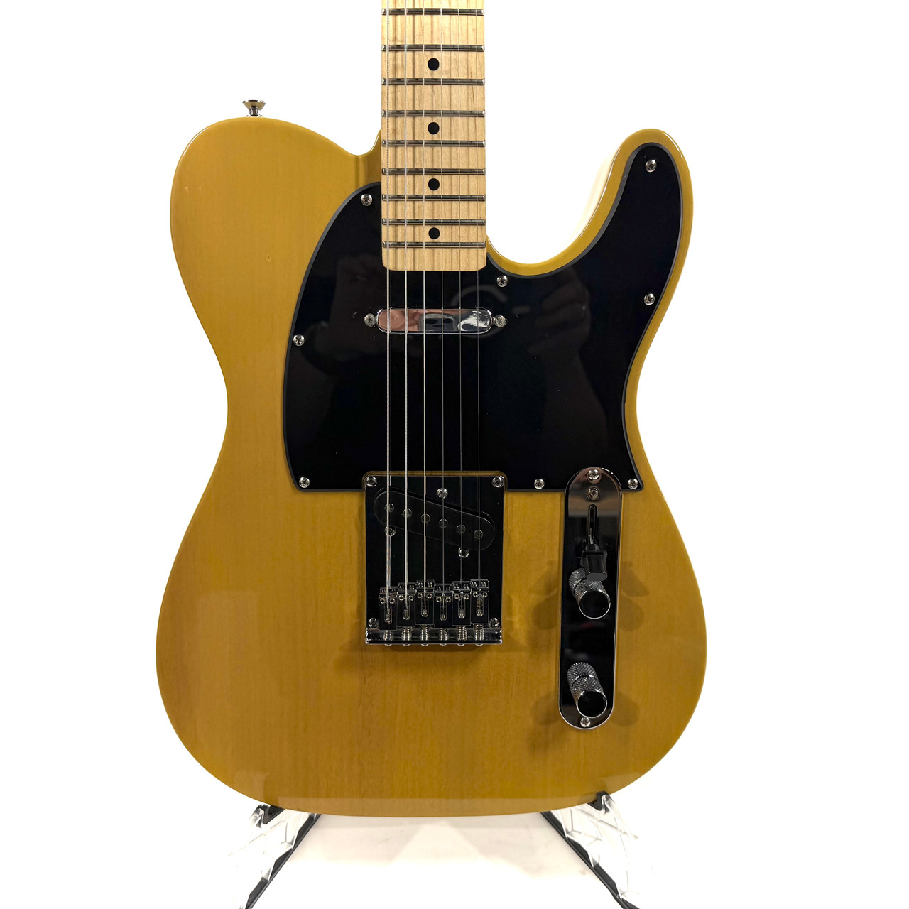 SQUIER Affinity Tele イエロー ストラップ、スタンド付き Used Squier AFFINITY TELECASTER T Type Electric Guitar Other 6-String