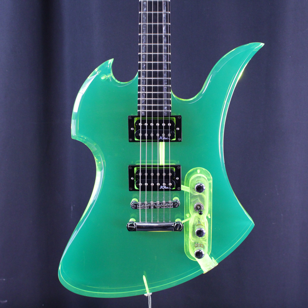Used BC Rich MOCKINGBIRD ACRYLIC REPLACED NECK Vintage Pointy
