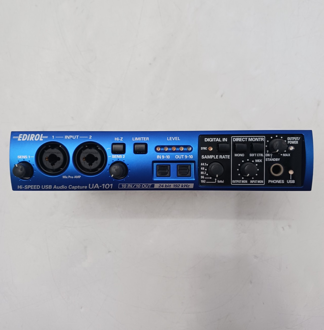Used Edirol UA-101 10 IN 10 OUT Computer Interface 8+ A/D