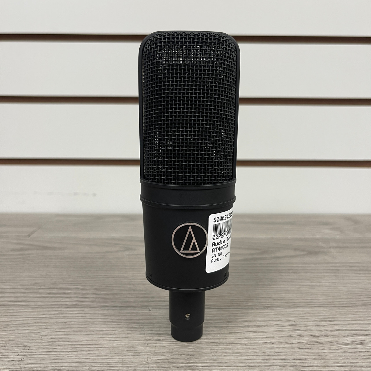 山さん　209ブラックマイカ Used Audio Technica AT4033A Condenser Microphone