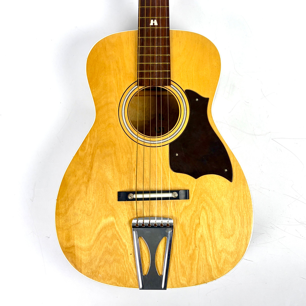 Used Stella 60s H6128 Acoustic Guitar Natural