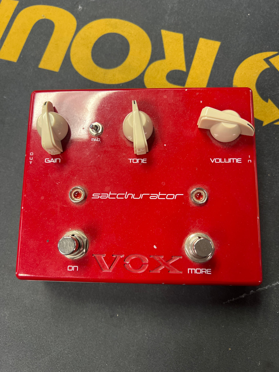 Distortion Pedal Vox Satchurator Joe Satriani | VOX JS-DS Used