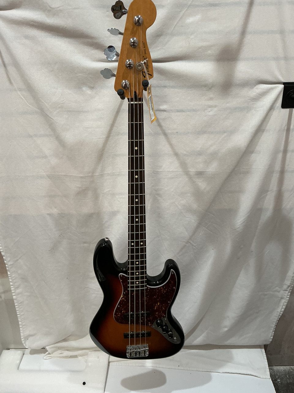 Used Fender JAZZ BASS MEXICO J Type Bass Guitar Tobacco Sunburst 4