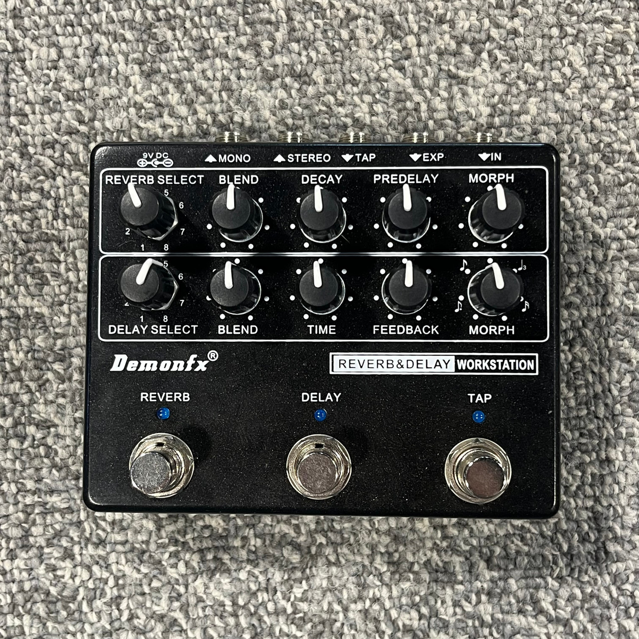 ギター Demonfx Delay Workstation Used DEMONFX RDW REVERB DELAY WORKSTATION Guitar Pedal