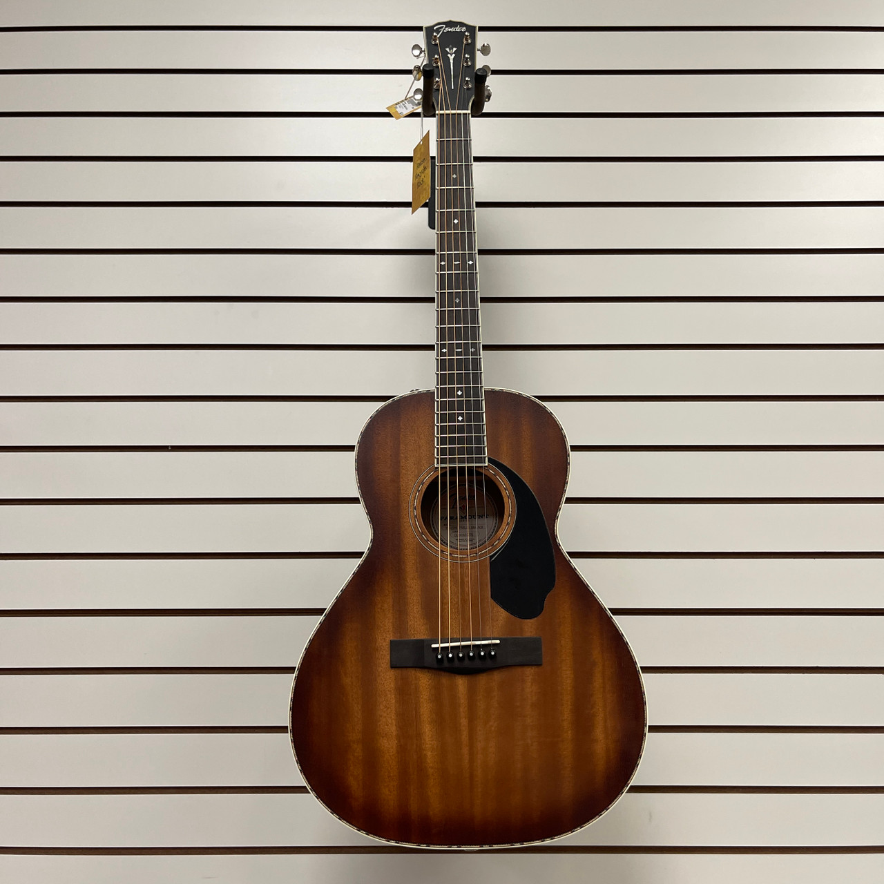 Used Fender PS-220E PARLOR AS-IS Solid Top Acoustic Guitar Natural