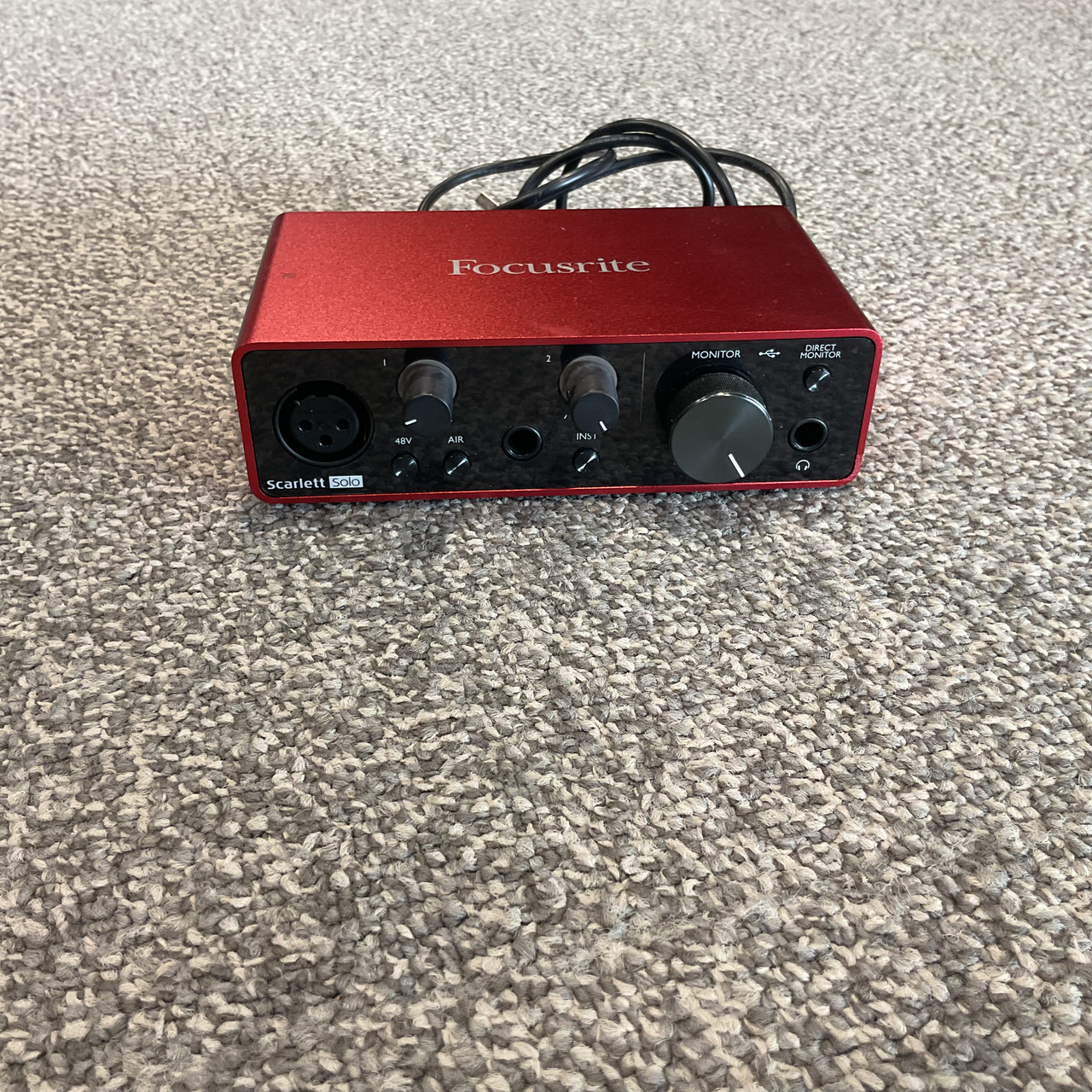 Used FOCUSRITE SCARLETT SOLO 3RD GEN