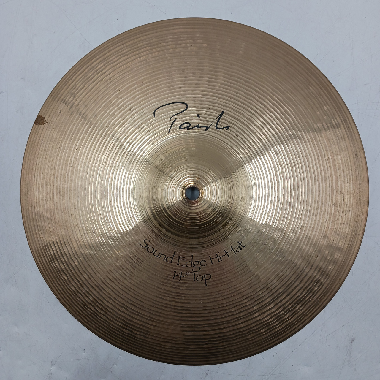 Used Paiste 14 IN SOUND EDGE SIGNATURE HI HATS Hi Hat Cymbals 14