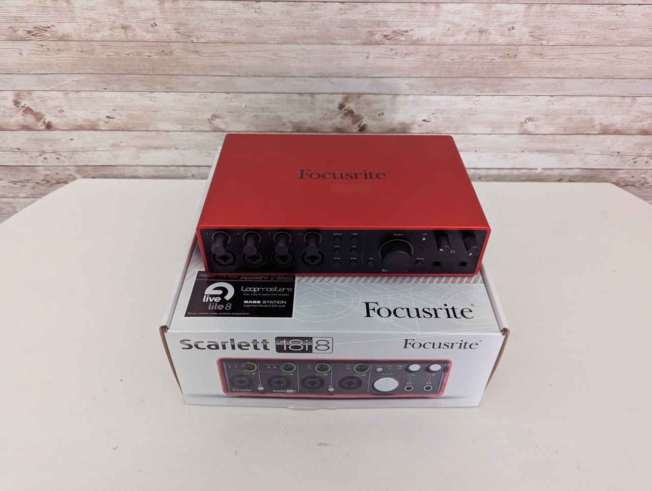 Used Focusrite 18I8 SOLO 3RD GEN Computer Interface 4 A/D