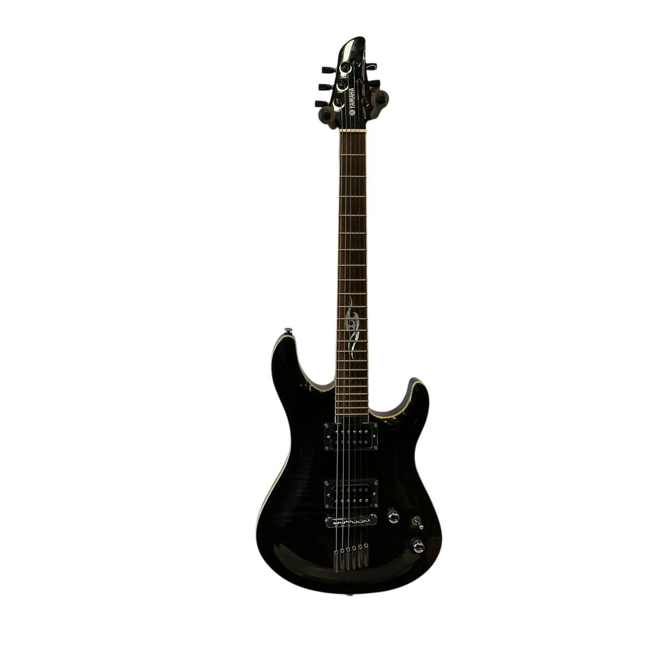 Used Yamaha RGX520FZ S Type Electric Guitar Silver/Gray 6-String