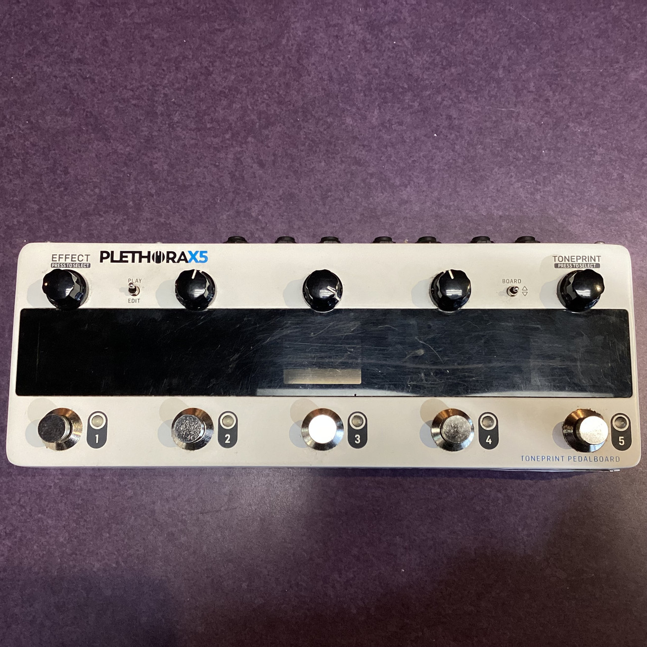 Used TC Electronic PLETHORA X5 Multi-FX Pedal