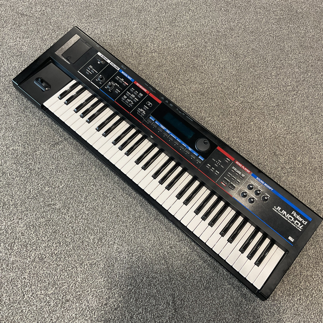 Used Roland JUNO-DI W/PWR 61-Key Synthesizer 61-Key