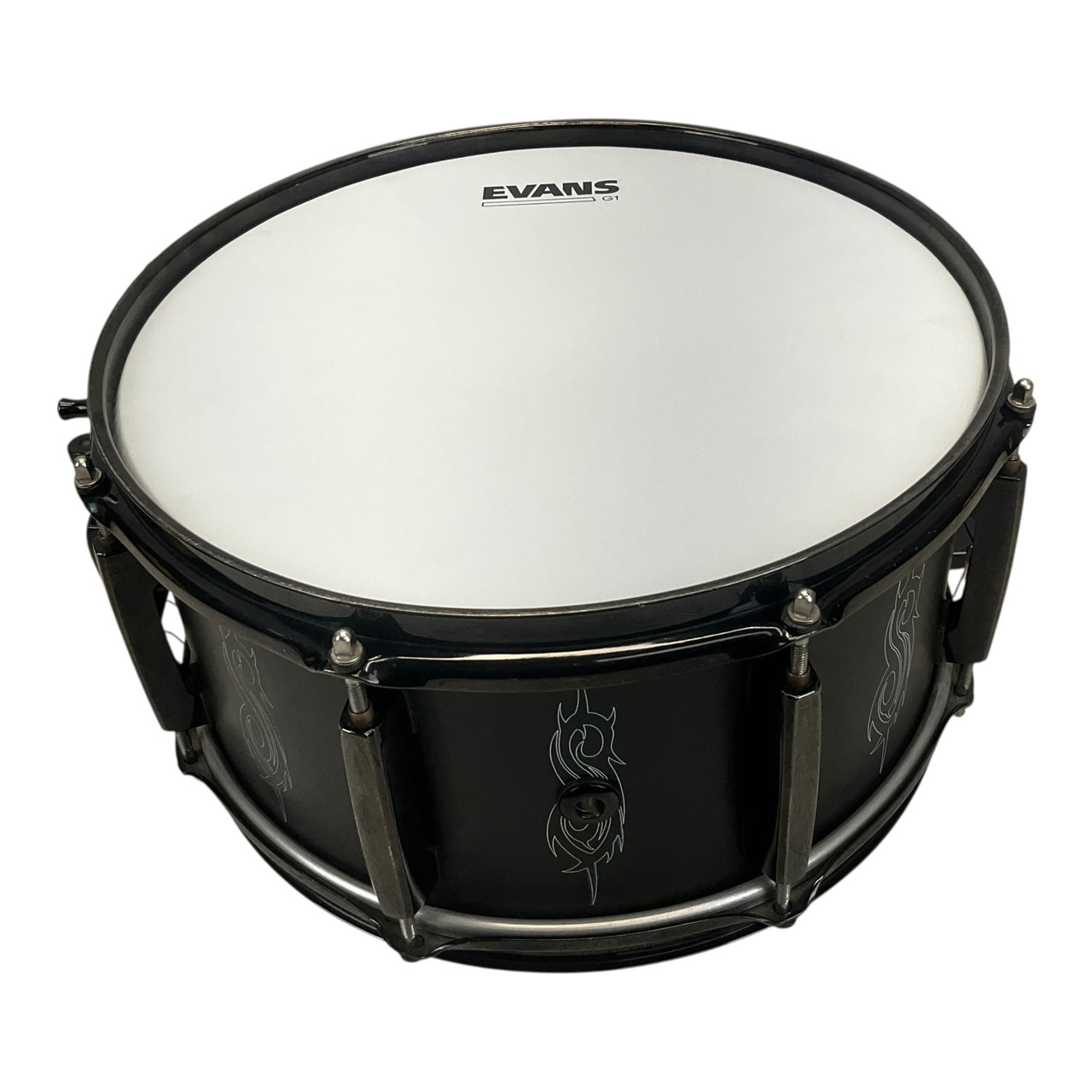 Used Pearl Joey Jordison 13x6.5 Snare Metal Snare Drum 13