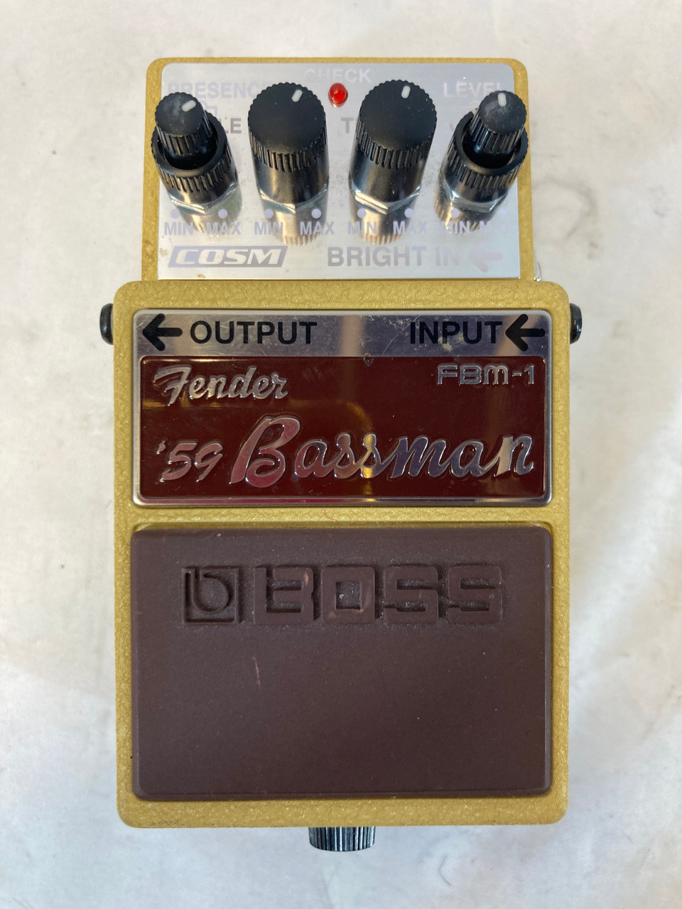 Used Boss FBM-1 59 Bassman Guitar Pedal 41127-S000062196