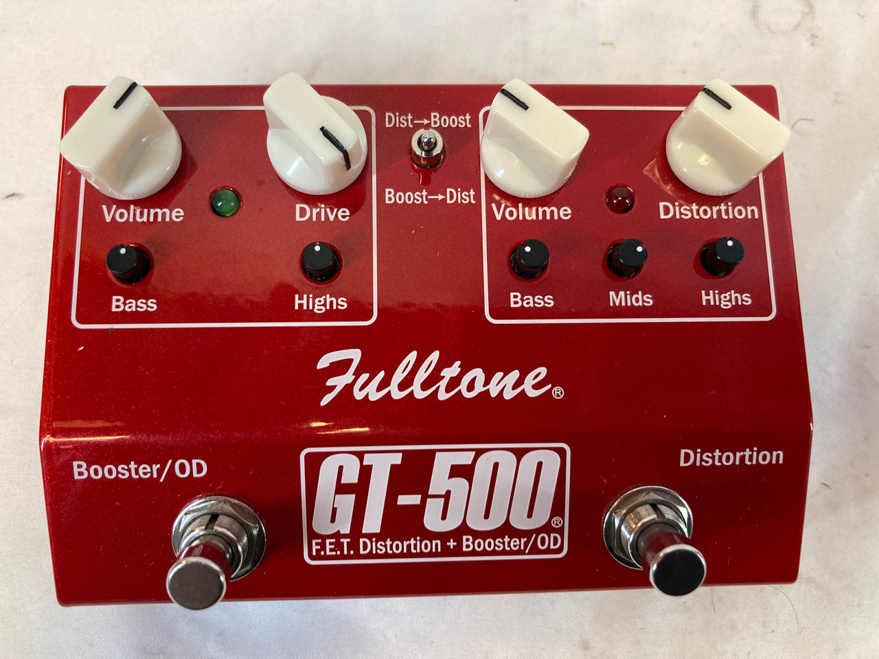 Used Fulltone GT-500 Distortion Pedal
