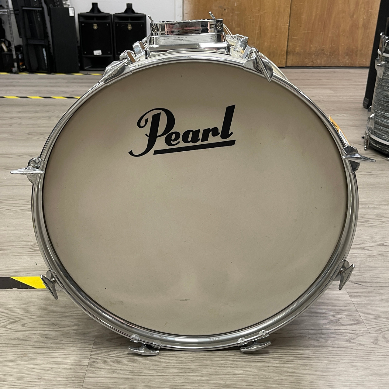 Used Pearl 20X14IN MIJ FIBERGLASS KICK DRUM AS-IS Vintage Kick