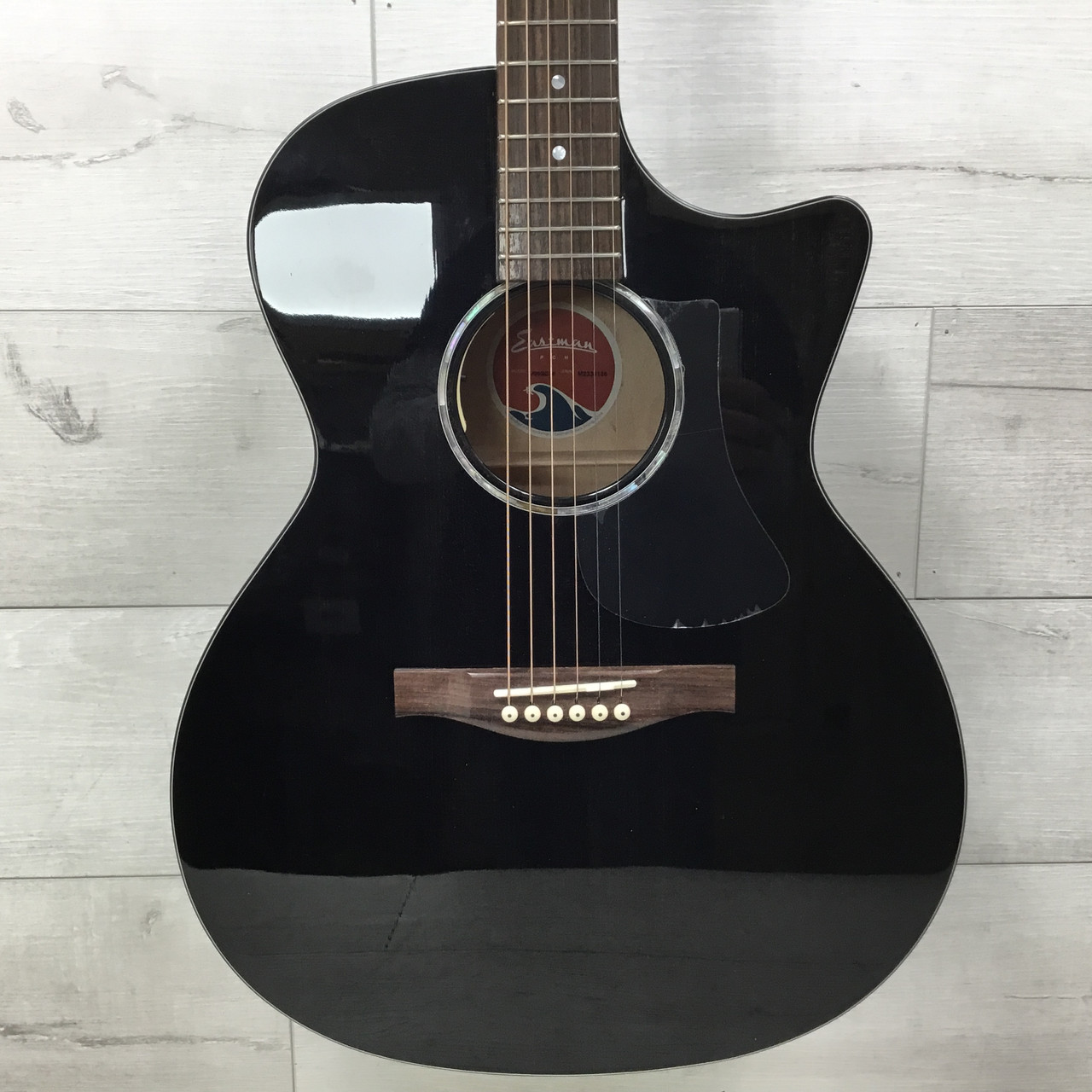 Used Eastman PCH3-GACE-TBK SPRUCE/MAPLE AC/EL Solid Top Acoustic
