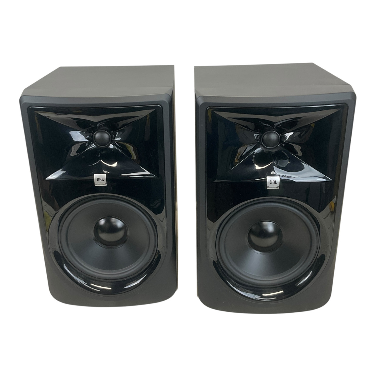 Used JBL 3 SERIES 308P MK II PAIR Powered Studio Monitor