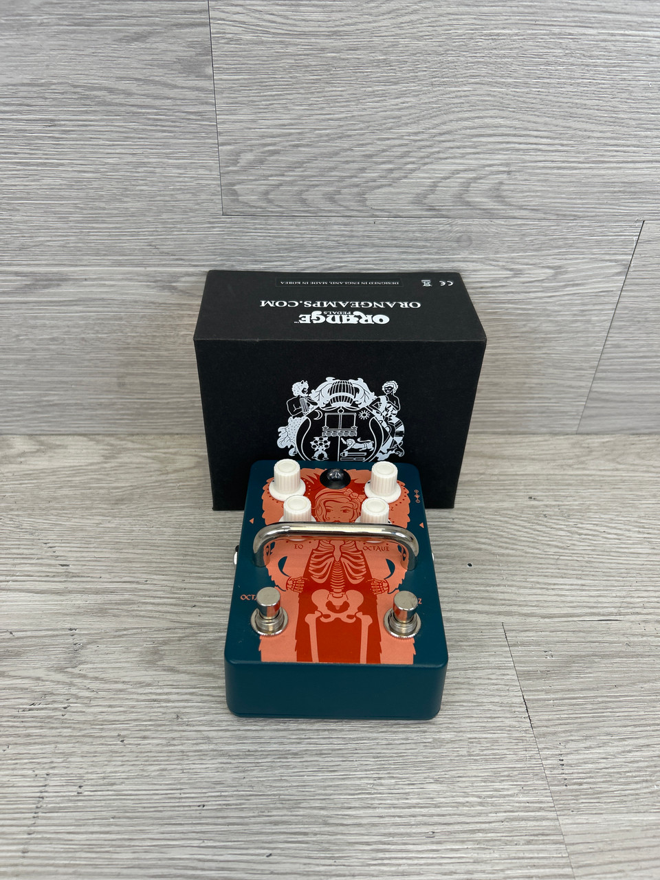 Used Orange Fur Coat Fuzz Pedal