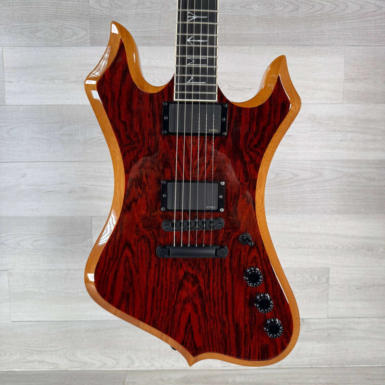 Used Wylde Audio Nomad Electric Guitar - Cocobolo - Case Included