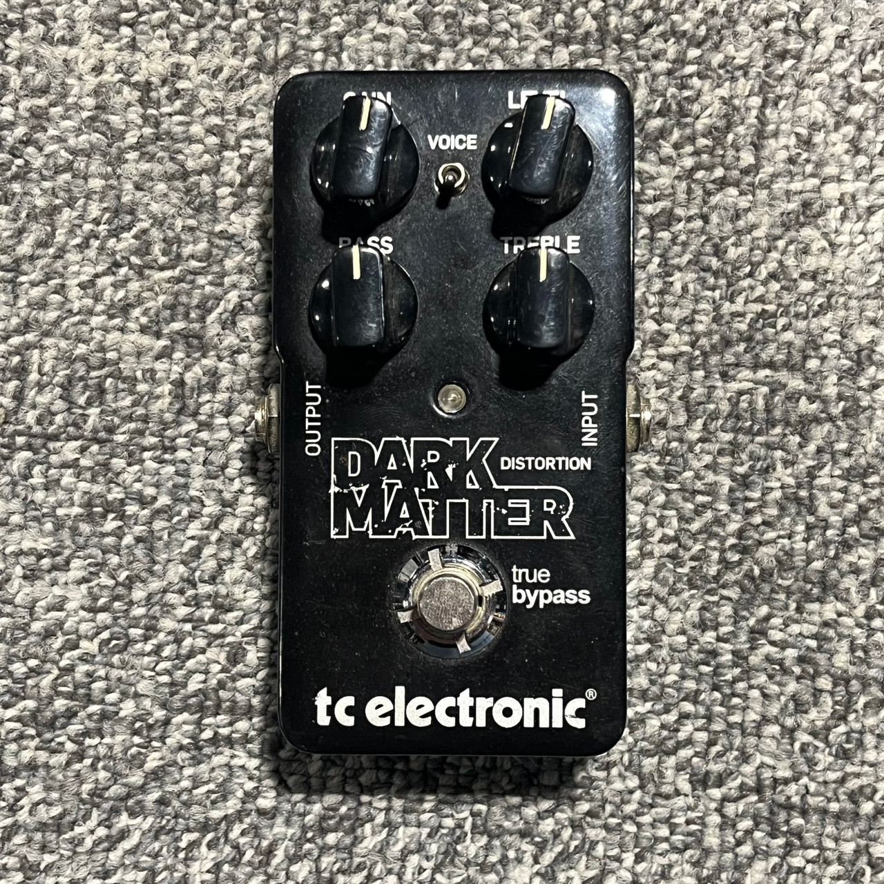 Used TC ELECTRONIC DARK MATTER DISTORTION Guitar Pedal