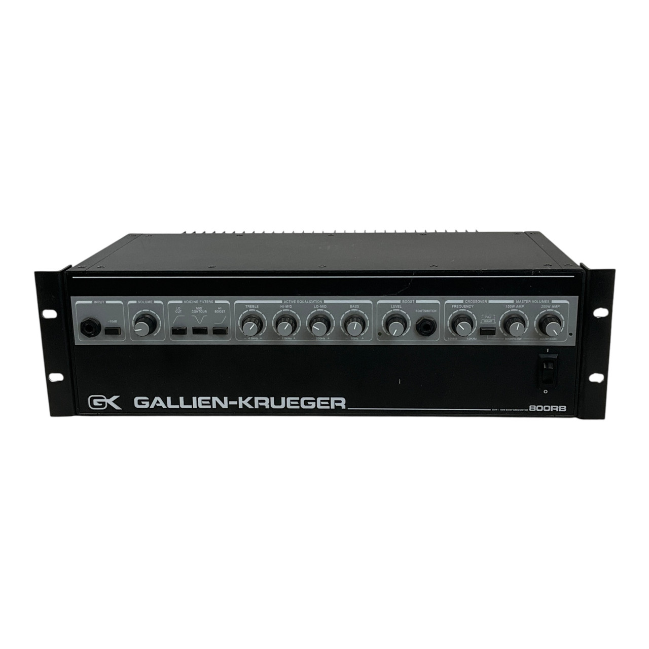 Used Gallien Krueger 800rb Rackmount Bass Amplifier Head