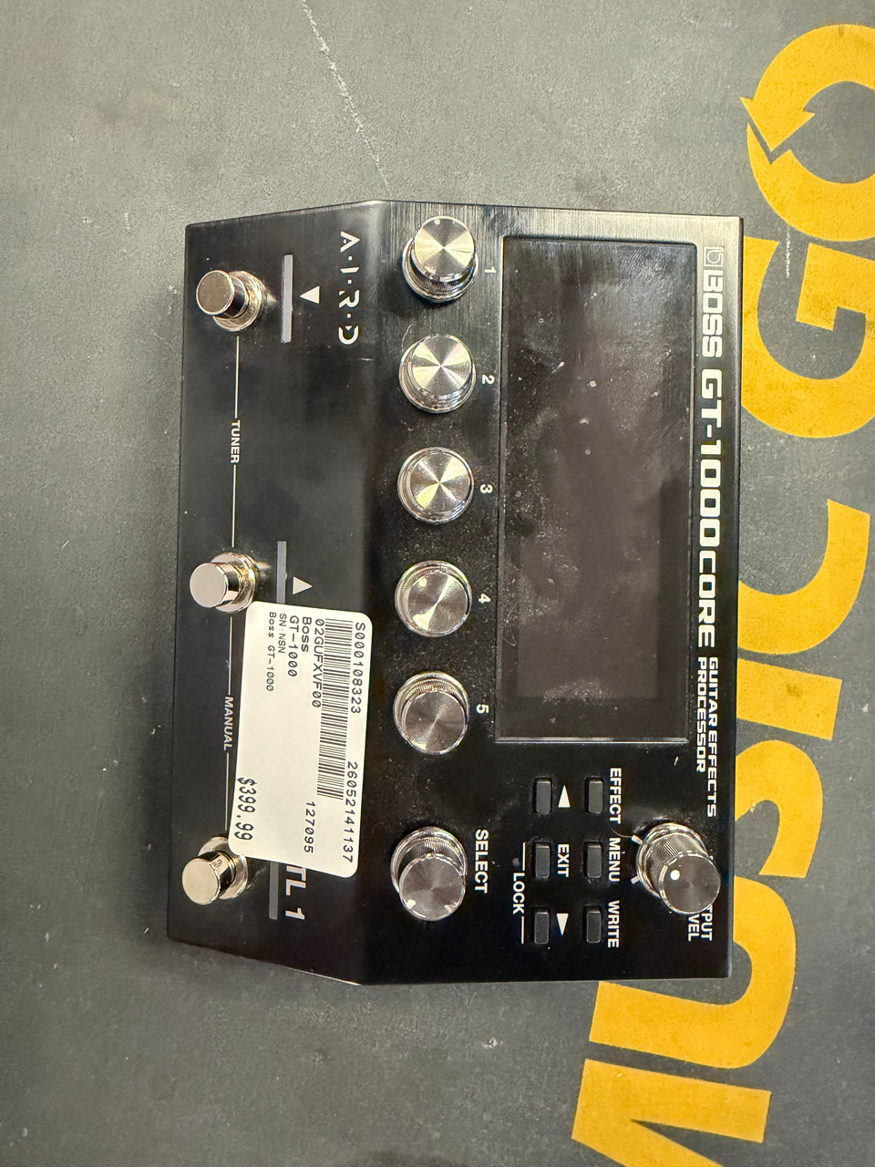 Used Boss GT-1000 Multi-FX Pedal