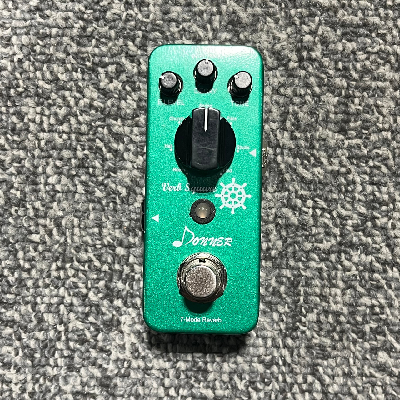 ギター DONNER Verb SquareEcho S quare TuttiLove Used DONNER VERB SQUARE Guitar Reverb Pedal