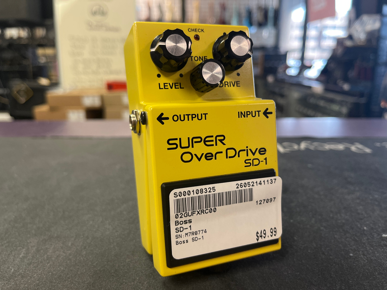 Used Boss SD-1 Distortion Pedal