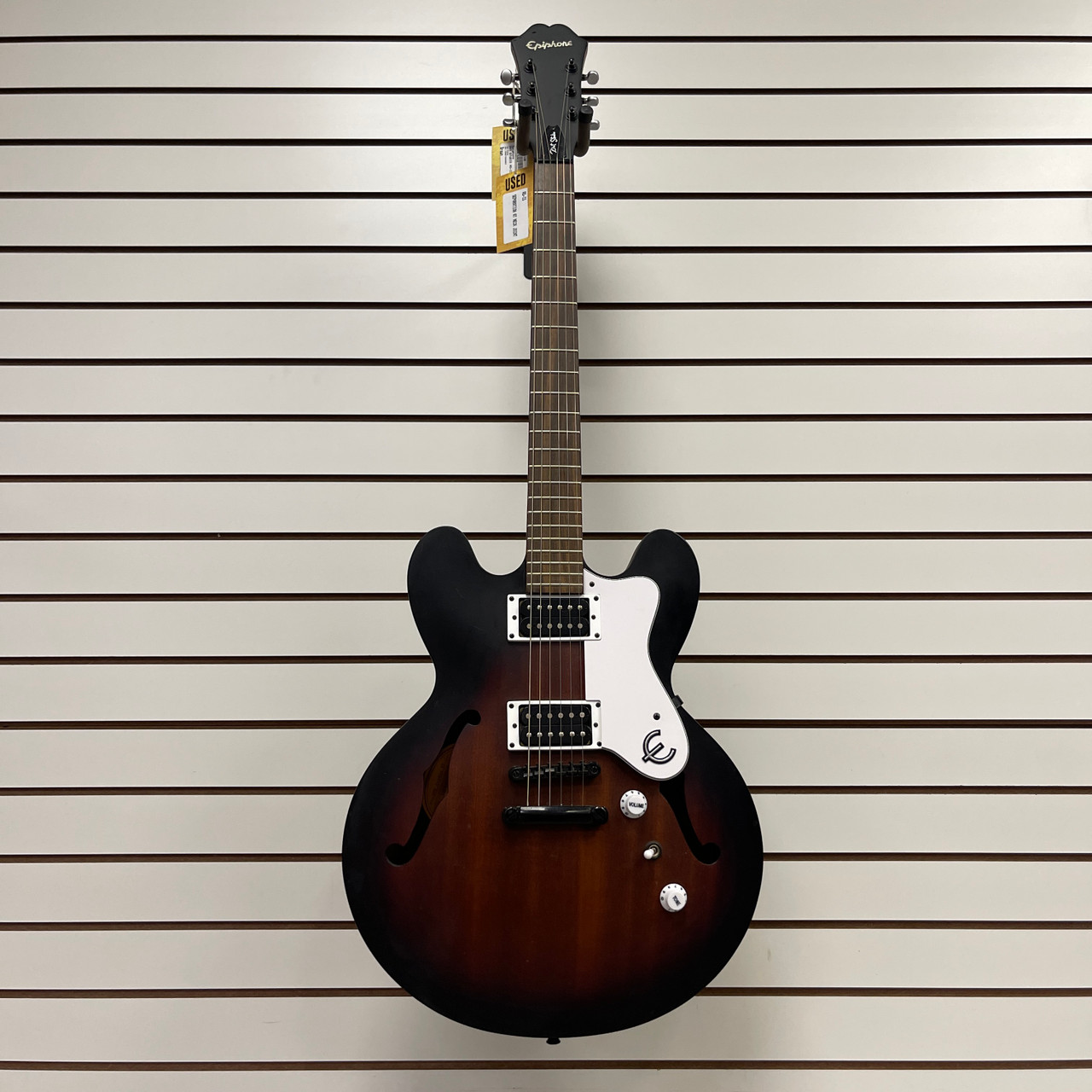 Used Epiphone DOT STUDIO AS-IS Semi-Hollow Electric Guitar Brown 6