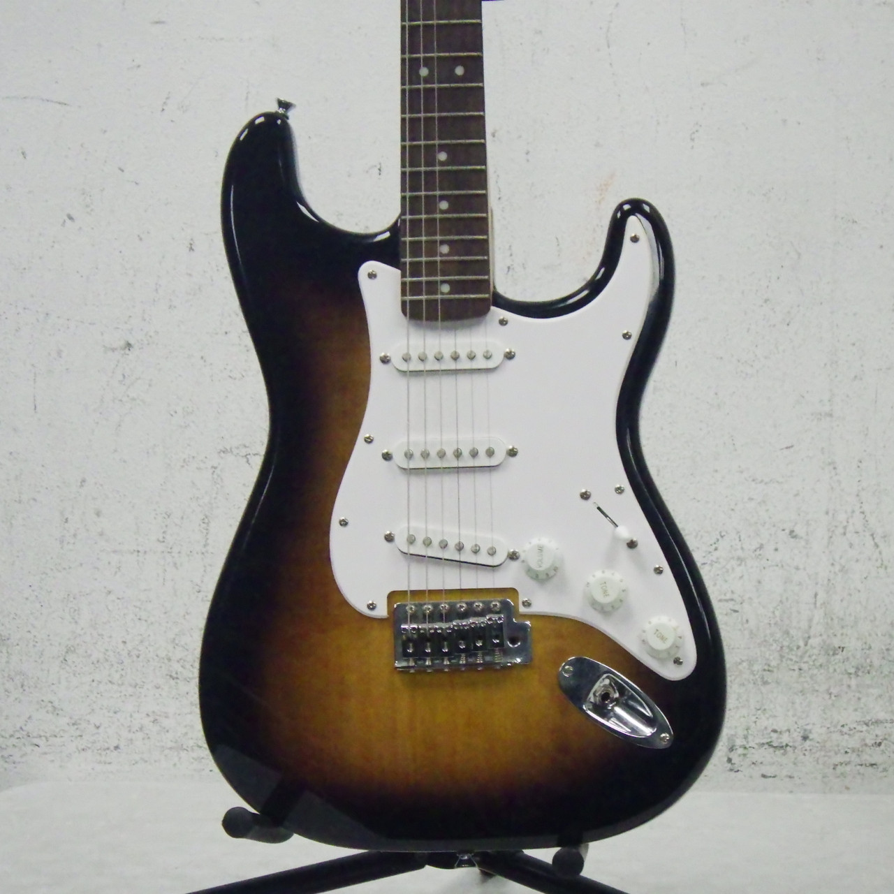 Used Squier Stratocaster S Type Electric Guitar Tobacco Sunburst 6-String  40042-S000276862
