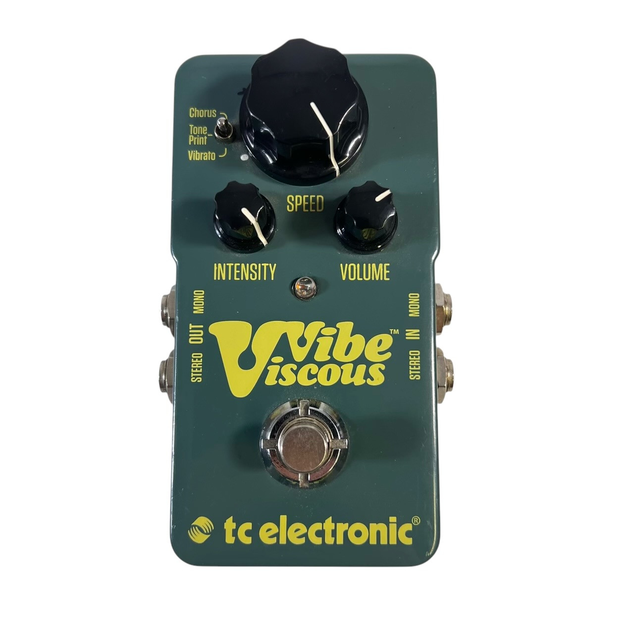 Used TC Electronic VISCOUS VIBE CHORUS/VIBRATO Vibrato Pedal