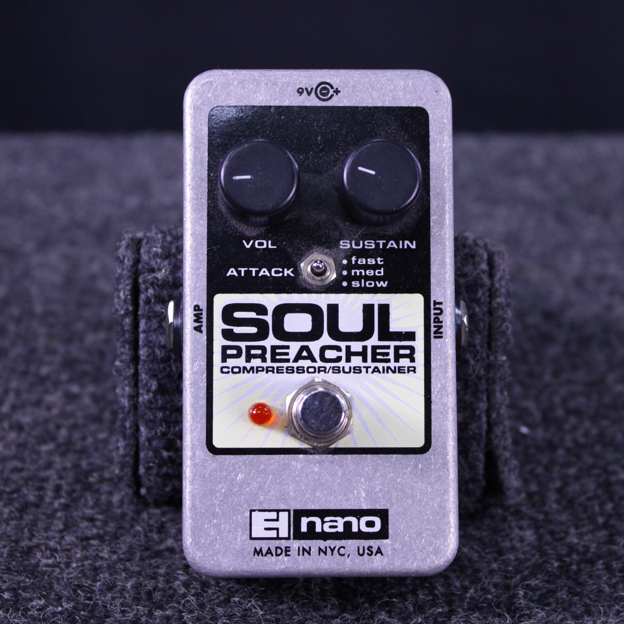 Used Electro Harmonix (E/H) SOUL PREACHER Guitar Effects Pedal