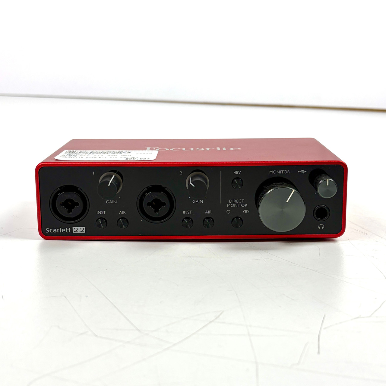 Used Focusrite Scarlett 2i2 3rd Gen Computer Interface