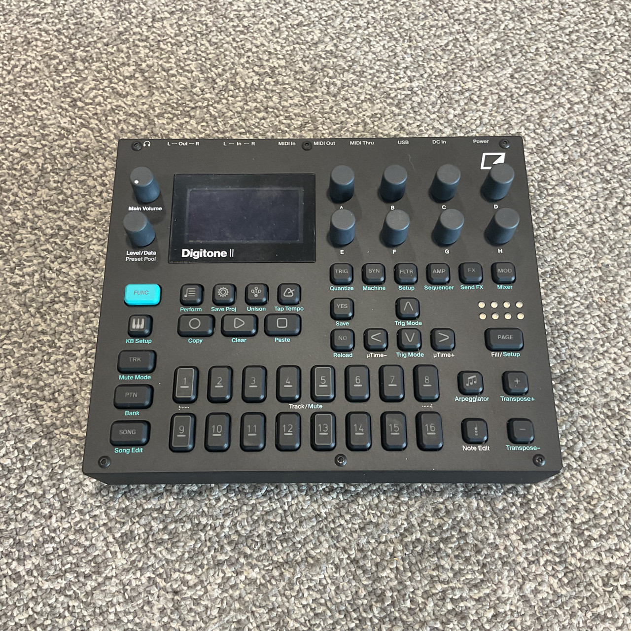 Used ELEKTRON DIGITONE II Synthesizer