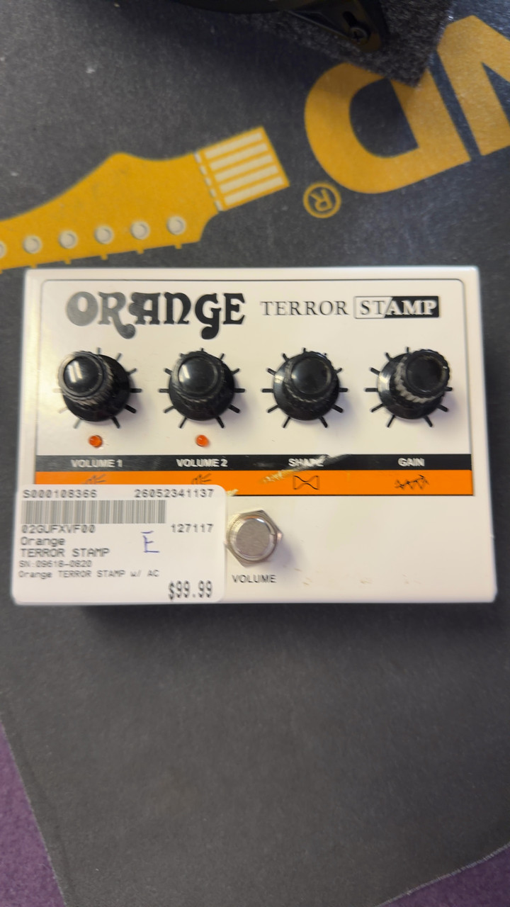 Used Orange TERROR STAMP Amp Modeling Pedal