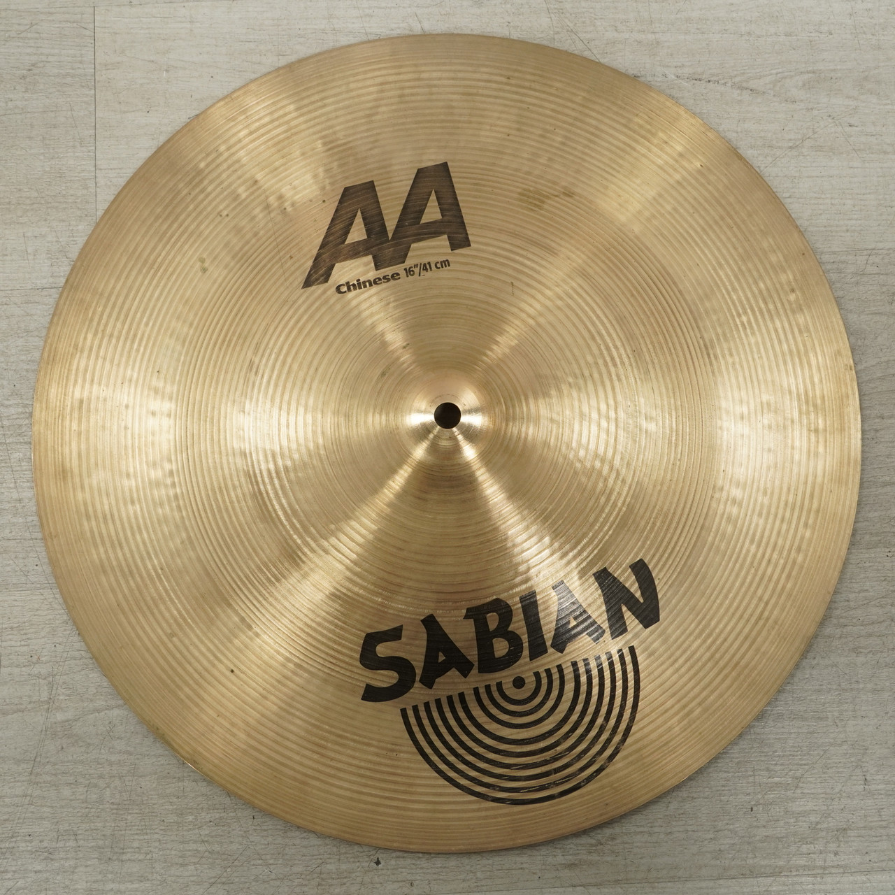 Used Sabian Aa Chinese China Cymbal 16 - Inch