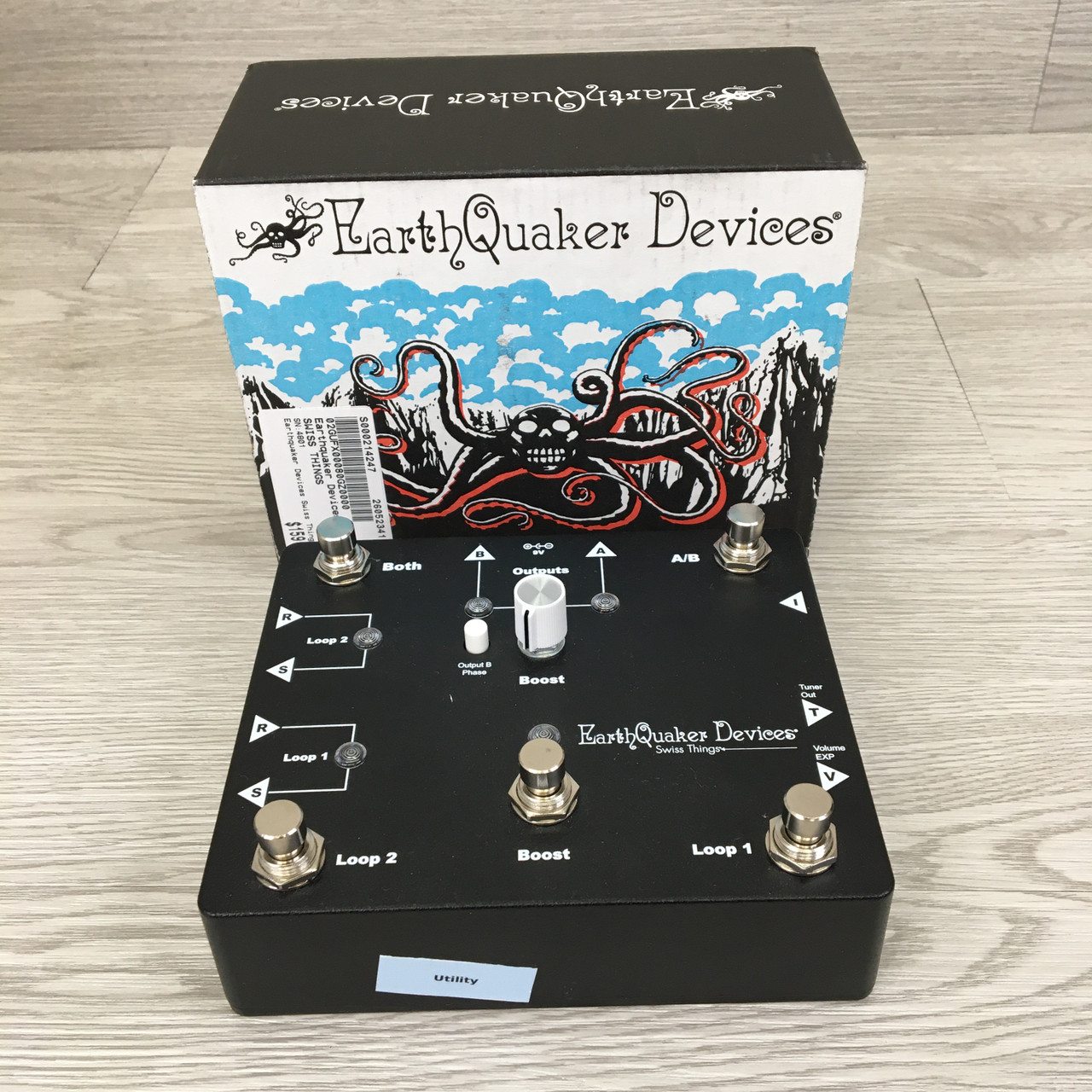Used Earthquaker Devices SWISS THINGS Guitar Effects Pedal