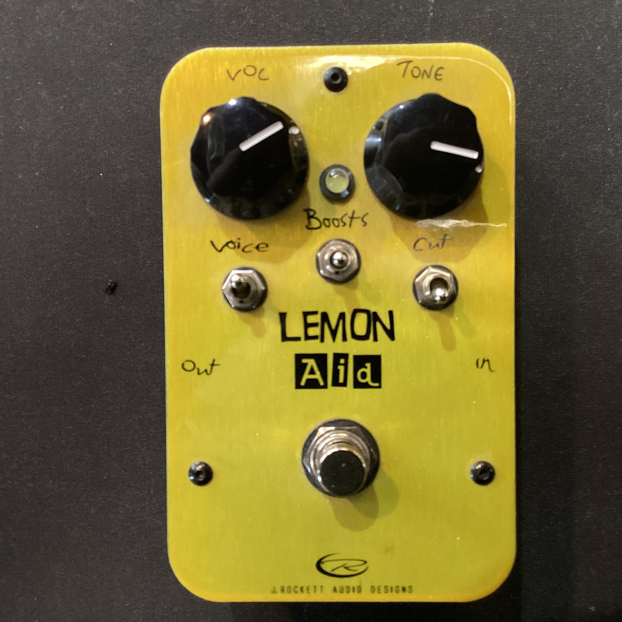 J.ROCKETT AUDIO DESIGNS LEMON Aid 初期品 Used J. Rockett Audio Designs LEMON AID Distortion Pedal