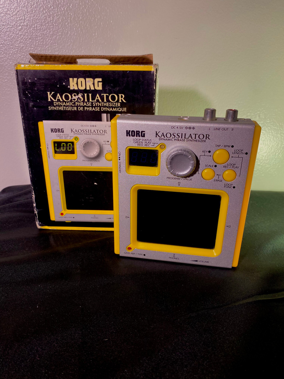 Used Korg KAOSSILATOR DYNAMIC PHRASE SYNTH Compact Synthesizer Compact