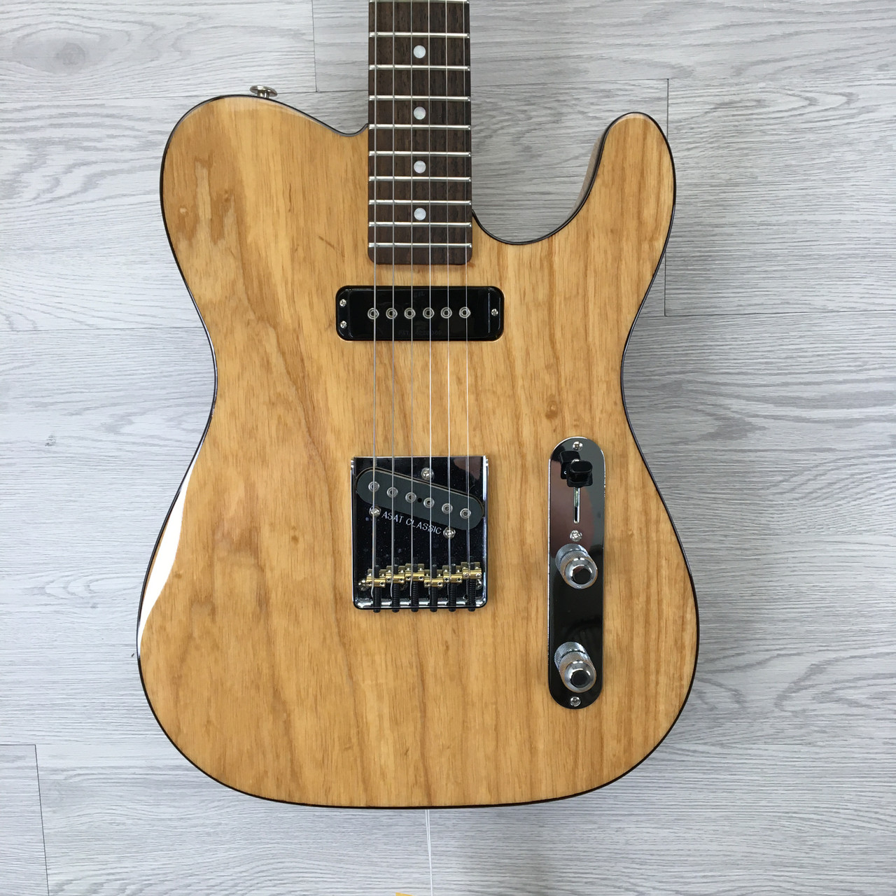 Used G&L ASAT CLASSIC CUSTOM T Type Electric Guitar Natural 6-String