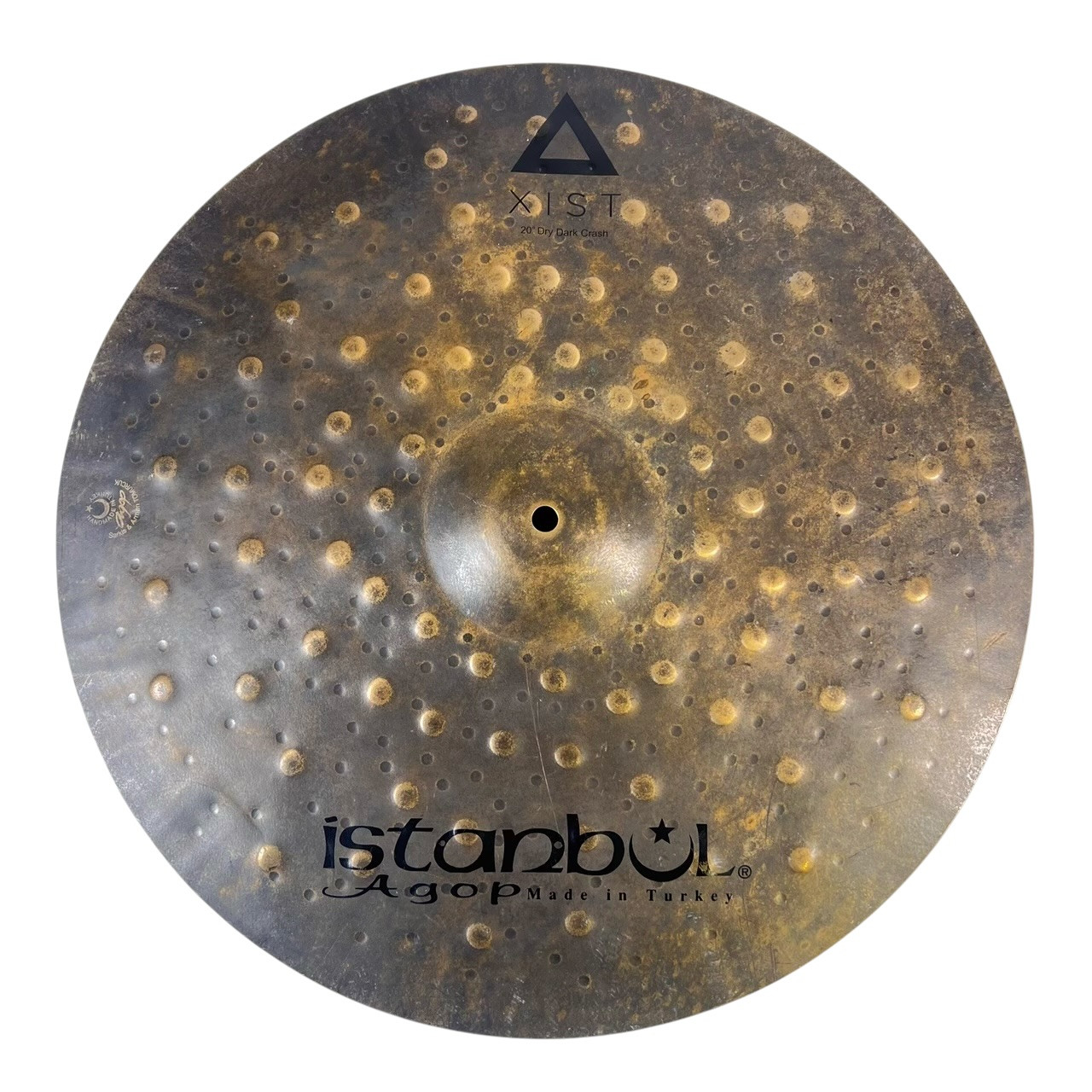 Used Istanbul AGOP XIST DRY DARK RIDE 19IN Crash Cymbal 19