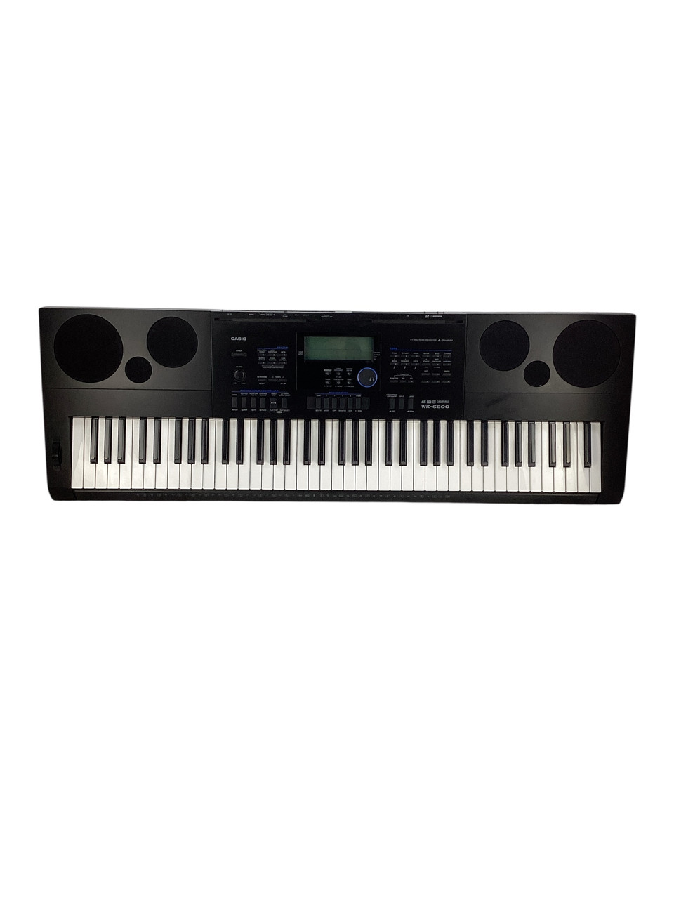 その他 CASIO W K-6600 Used Casio WK-6600 W/AC 76-Key Keyboard 76-key