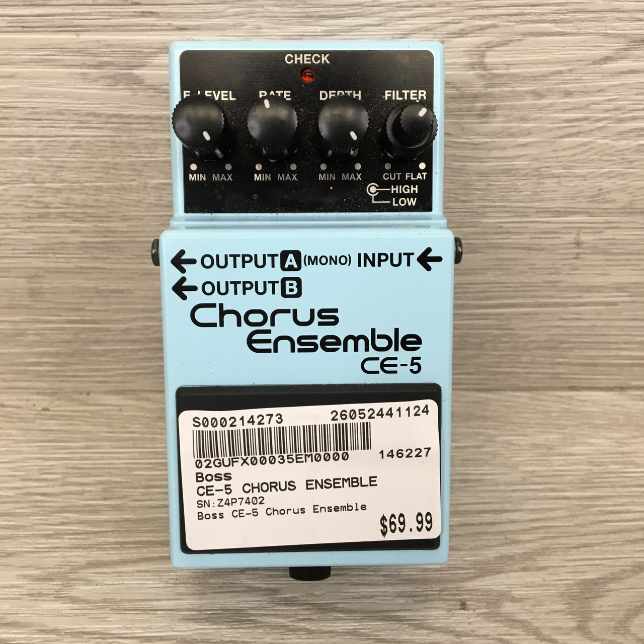 Used Boss CE-5 CHORUS ENSEMBLE Chorus Pedal