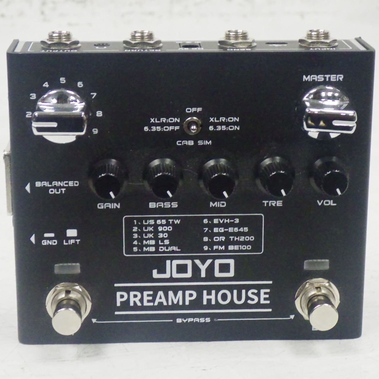 Used Joyo PREAMP HOUSE Guitar PreAmp Pedal