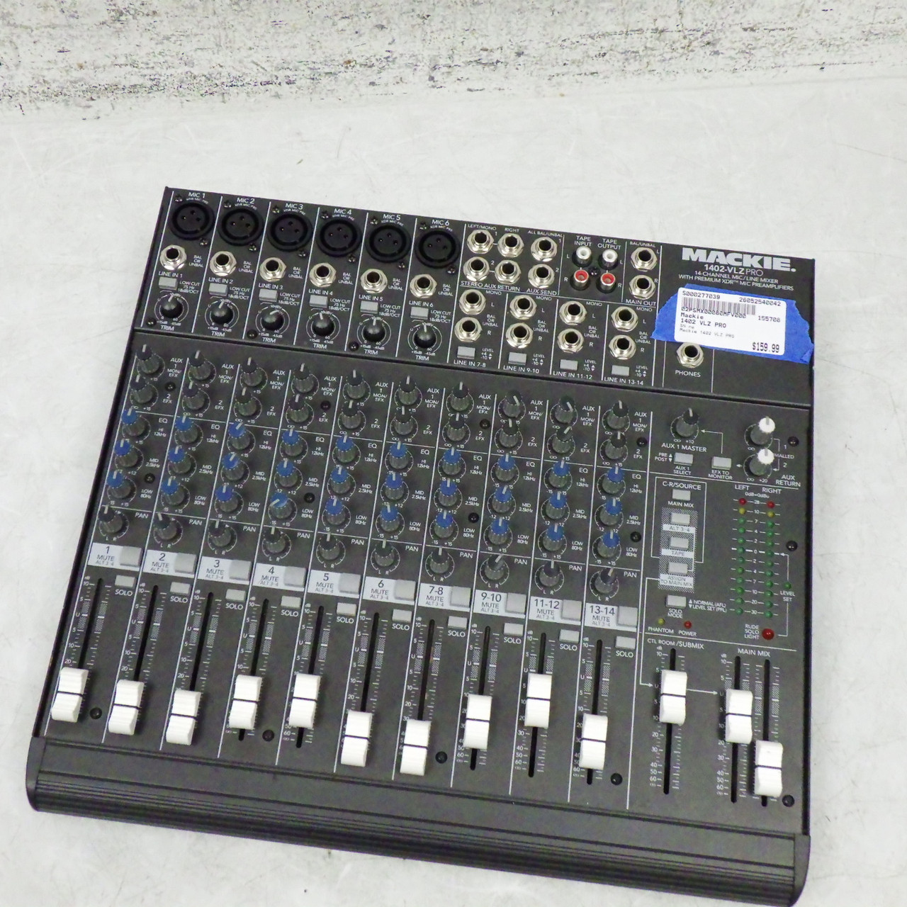 ピンキー Used Mackie 1402 VLZ PRO Mixing Console