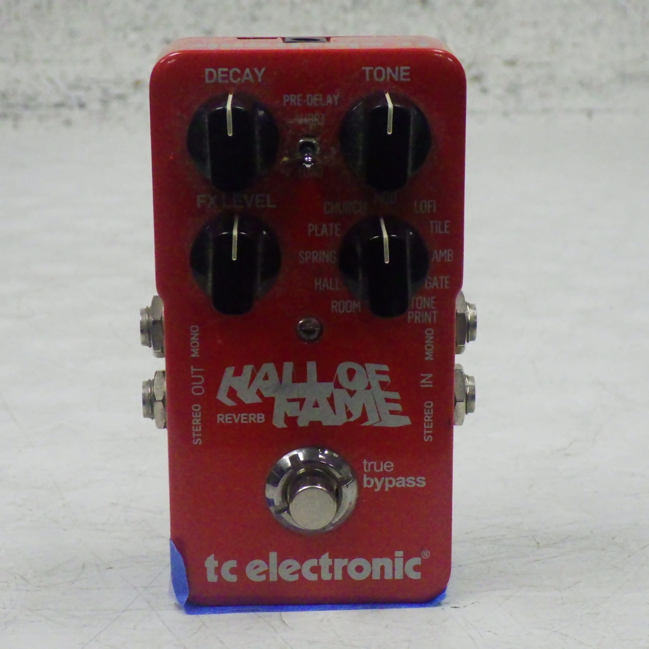 Used TC Electronic HALL OF FAME Reverb Pedal