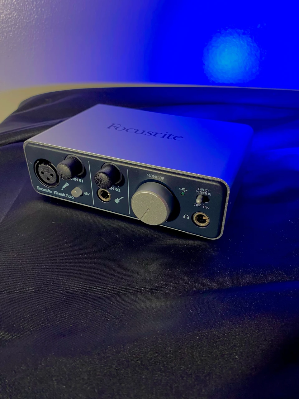 Used Focusrite ITRACK SOLO INTERFACE Computer Interface 2 A/D