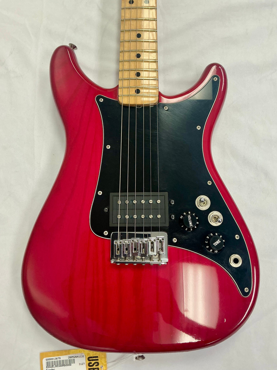 Used Fender LEAD 1 Vintage S Type Electric Guitar Red 6-String